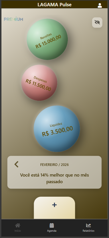 Visão ampliada do Pulse Premium